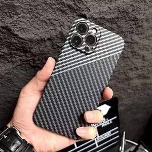 Cardon Fiber cases for iPhone models